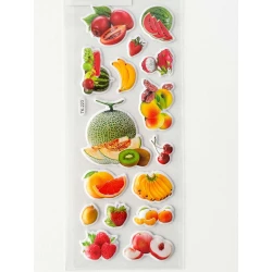 Adesivo Sticker Sortidos frutas - mozi