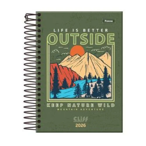 Agenda Anual Cliff 176 folhas - Foroni