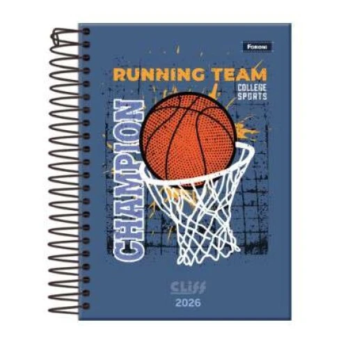 Agenda Anual Cliff 176 folhas - Foroni