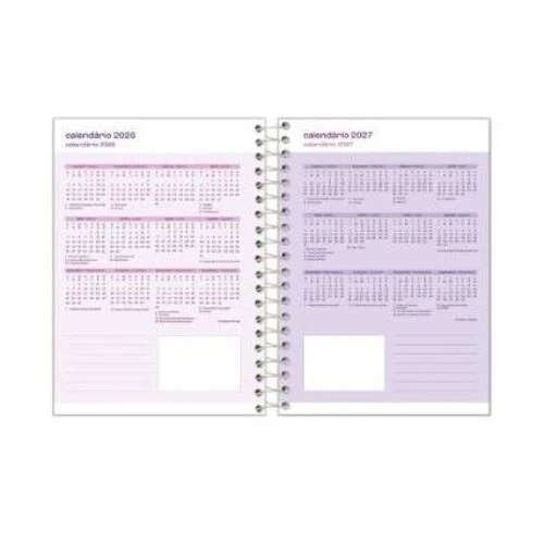 Agenda Anual Flashy Metalizada 176 folhas - Foroni Agenda Anual Flashy Metalizada 176 folhas - Foroni