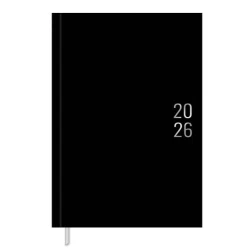 Agenda Anual Napoli Preta 176 Folhas - Tilibra