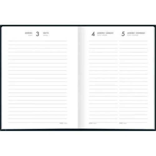 Agenda Anual Pepper Preta 160 folhas - Tilibra Agenda Anual Pepper Preta 160 folhas - Tilibra