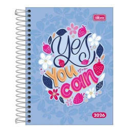 Agenda Espiral Anual Mais Fem D+ 176 folhas - Tilibra