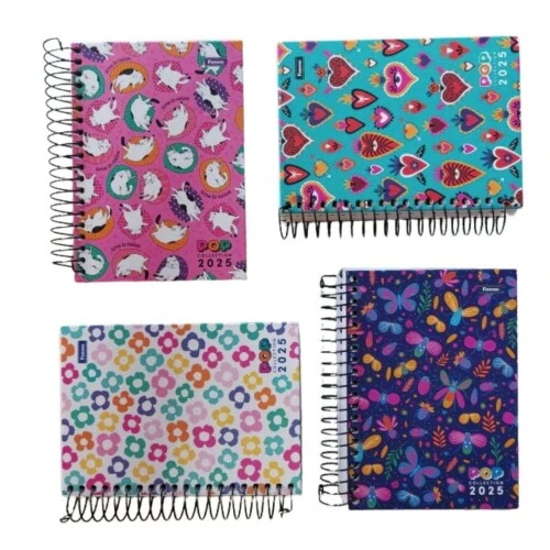 Agenda Espiral Anual Pop Collection Foroni 176 Fls Agenda Espiral Anual Pop Collection Foroni 176 Fls