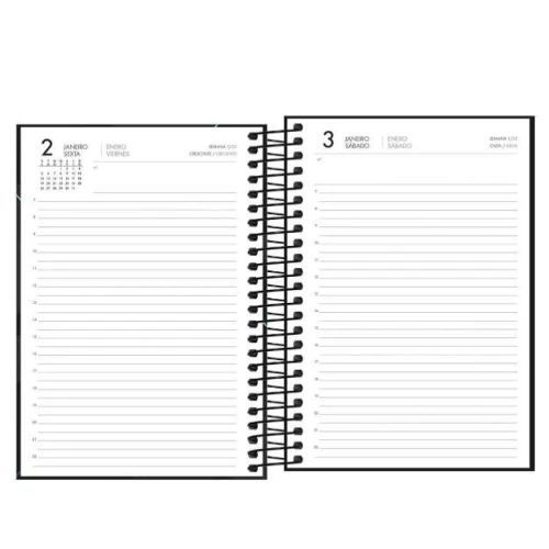 Agenda Espiral Anual Spot 200 folhas - Tilibra Agenda Espiral Anual Spot 200 folhas - Tilibra