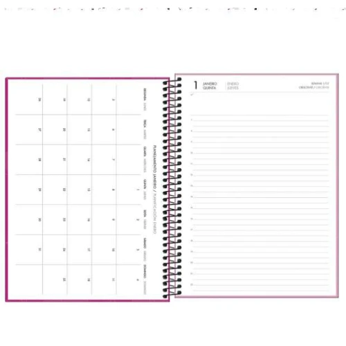 Agenda Espiral Anual Spot 200 folhas - Tilibra Agenda Espiral Anual Spot 200 folhas - Tilibra