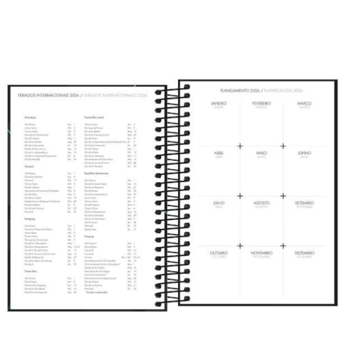 Agenda Espiral Anual Spot 200 folhas - Tilibra Agenda Espiral Anual Spot 200 folhas - Tilibra
