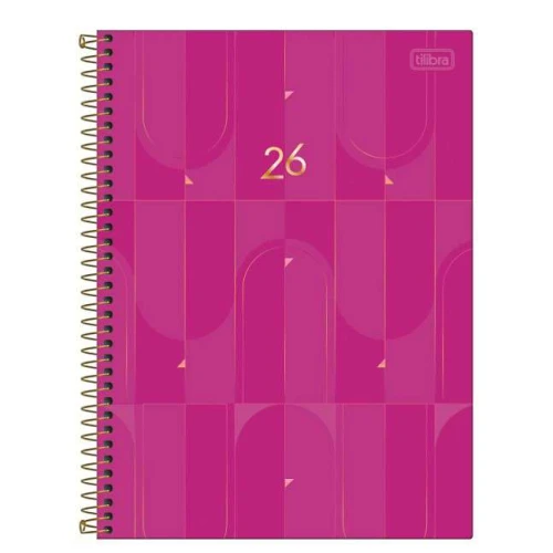 Agenda Espiral Anual Spot 200 folhas - Tilibra Agenda Espiral Anual Spot 200 folhas - Tilibra