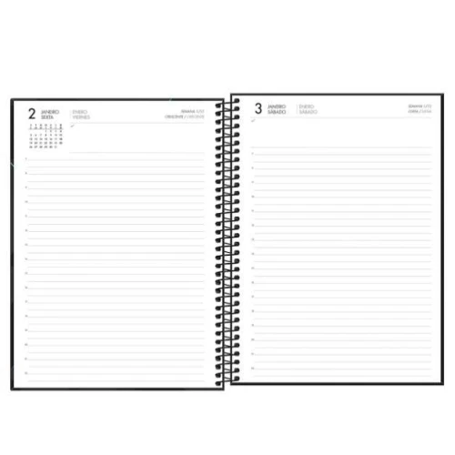 Agenda Espiral Anual Spot Tilibra 200 Folhas