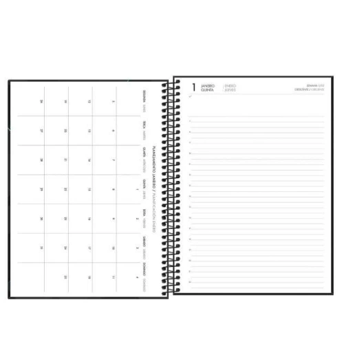 Agenda Espiral Anual Spot Tilibra 200 Folhas
