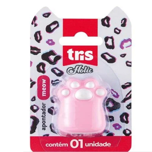 Apontador sem Depósito Pets meow - Tris