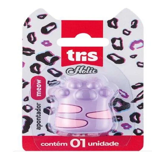 Apontador sem Depósito Pets meow - Tris
