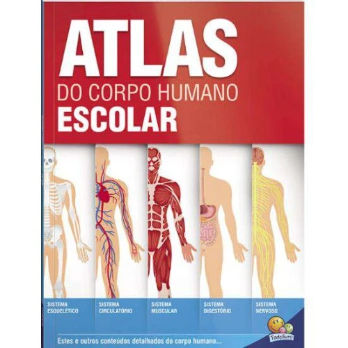 Atlas Escolar Corpo Humano - Todolivro Atlas Escolar Corpo Humano - Todolivro