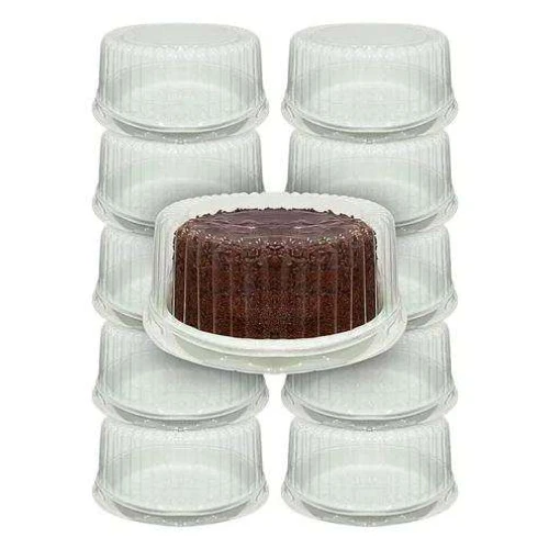 Bandeja Plástica Alta p/ Bolo Nº35 - Pct c/10 - Bipack