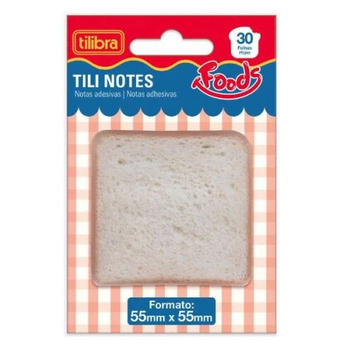 Bloco Adesivo Anotações Pão -Tilibra Bloco Adesivo Anotações Pão -Tilibra