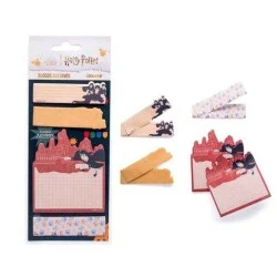 Bloco Post It Harry Potter 4x15 Folhas - Preto