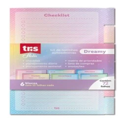 Bloco Post It Kit de Notinhas 1X72 Fls - Tris