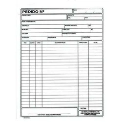 Bloco de Pedido 2 Vias M - São Domingos