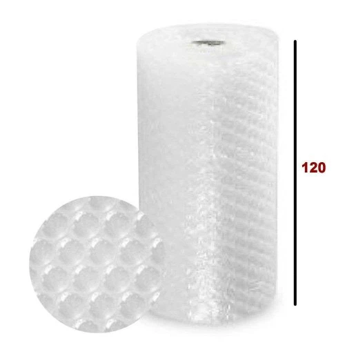 Bobina de Plástico Bolha 1,20mt com 100 metros - Delcris Bobina de Plástico Bolha 1,20mt com 100 metros - Delcris