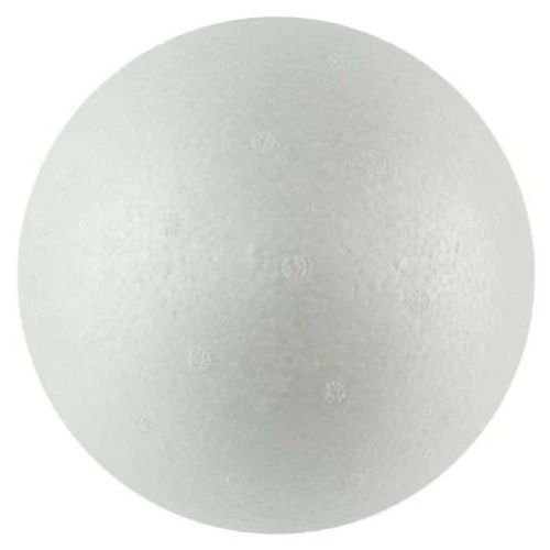 Bola de Isopor 75mm Maçica com 2 unidades -Isobox