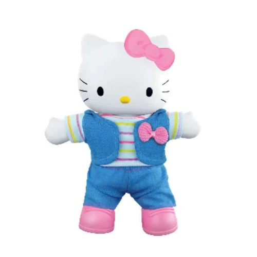 Boneca Hello Kitty Casual Jeans 26cm  Ref. 3587 | Líder Brinquedos