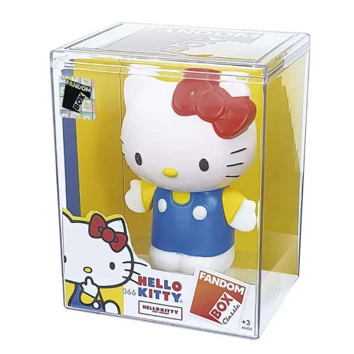 Boneca Hello Kitty (Líder Brinquedos)  Fandom Box, Vinil Atóxico, + 3anos