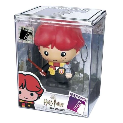 Boneco Harry Potter Ron Weasley Colecionável Fandom Box 10cm  Líder Brinquedos Ref. 3258