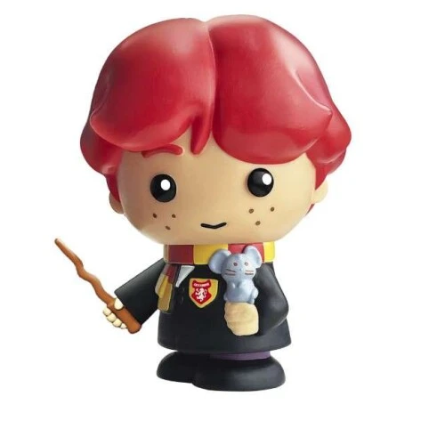 Boneco Harry Potter Ron Weasley Colecionável Fandom Box 10cm  Líder Brinquedos Ref. 3258
