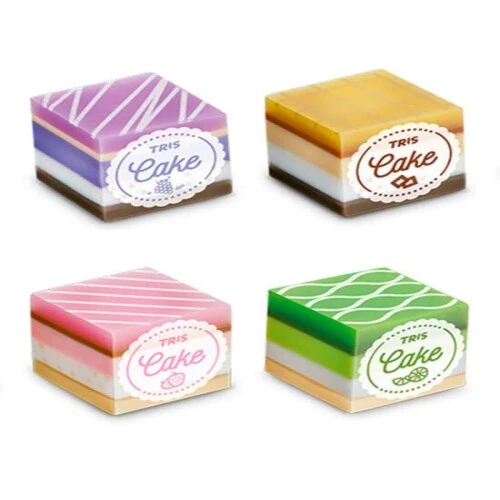 Borracha Colorida Holic Cake - Tris