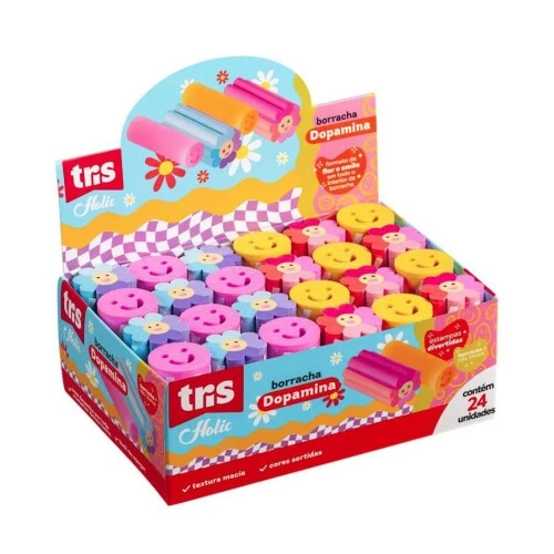 Borracha Colorida Holic Dopamina - Tris Borracha Colorida Holic Dopamina - Tris