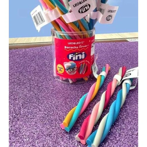 Borracha Torcida com Aroma Fini- Leoart