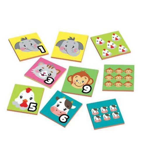 Brinquedo Contando do 1 ao 12 24 peças  Cia Brink