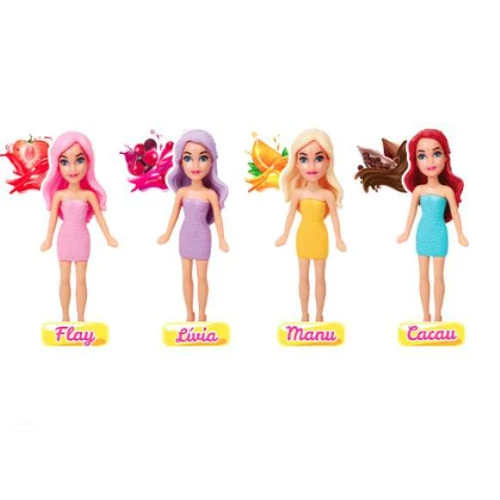 Brinquedo Turma da Manu Mini Bonecas - Polibrinq Brinquedo Turma da Manu Mini Bonecas - Polibrinq