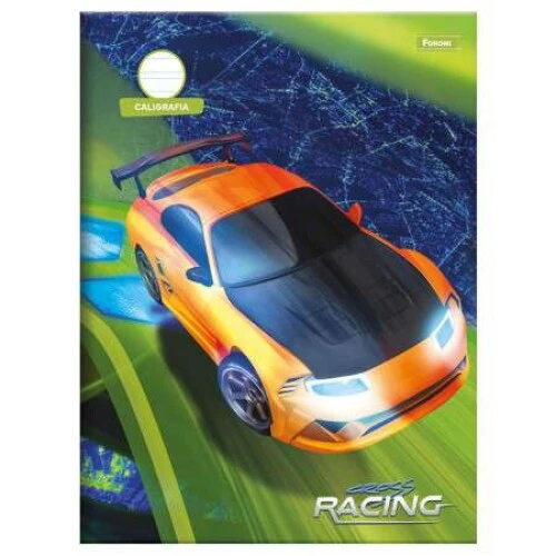 Caderneta Caligrafia Cross Racing 40 Folhas - Foroni
