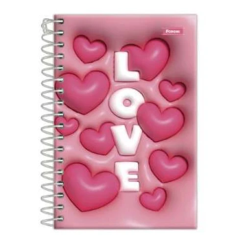 Caderneta Escolar CD 96 Nicecream Foroni