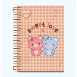 Caderneta Escolar Daydream 80 Folhas - Cadersil