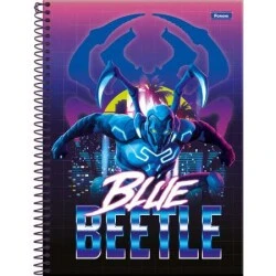 Caderno Blue Beetle 80 Folhas - Foroni
