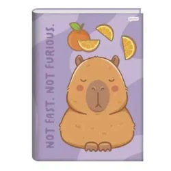 Caderno Brochura Capy Vibes 80 Folhas - Jandaia