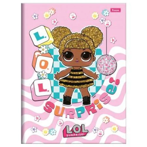 Caderno Brochurão LOL 80 Folhas - Foroni