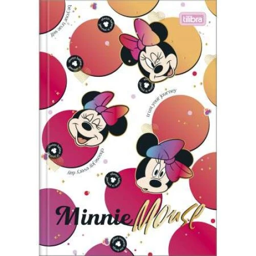 Caderno Brochura Minnie 48 folhas Tilibra
