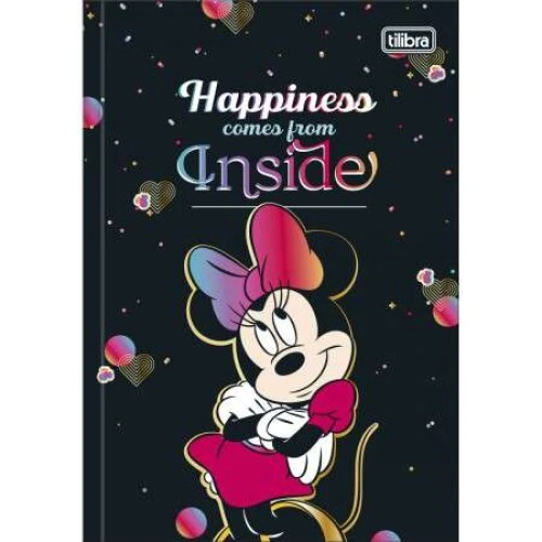 Caderno Brochura Minnie 48 folhas Tilibra