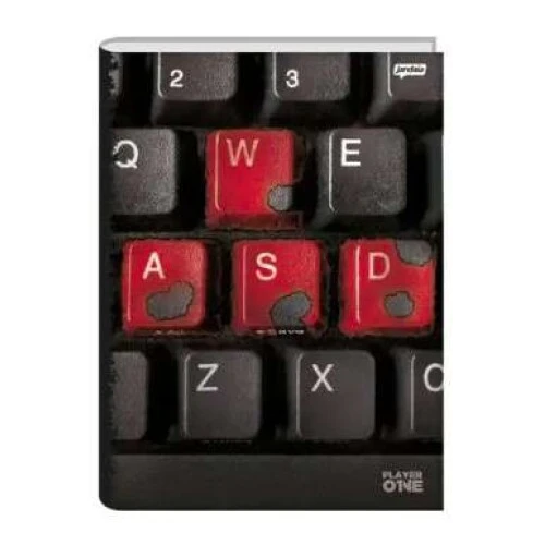 Caderno Brochura Player 1One - Jandaia