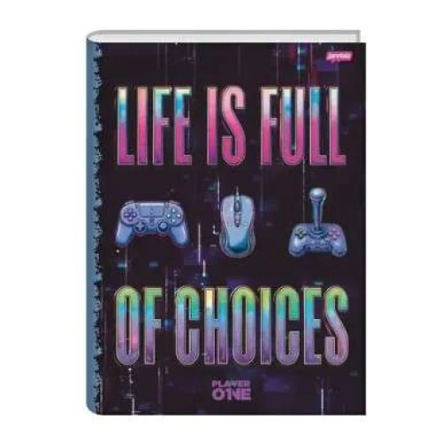 Caderno Brochura Player 1One - Jandaia