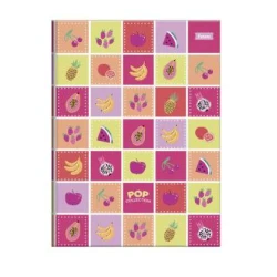 Caderno Brochura Pop Collection 80 folhas Pequeno- Foroni