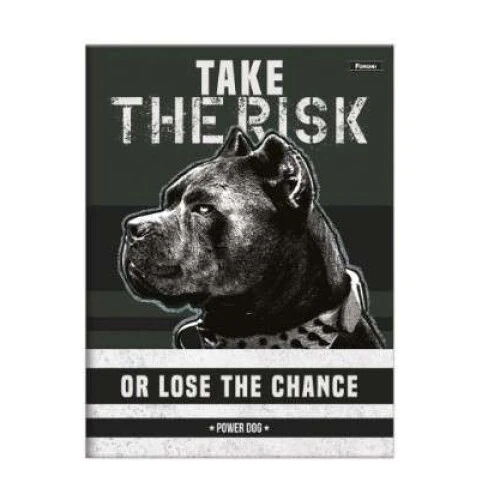 Caderno Brochura Power Dog 80 Folhas - Foroni