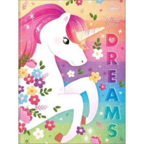Caderno Brochurão 96 Folhas Unicórnio - Tilibra
