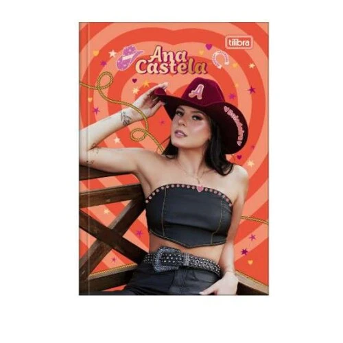 Caderno Brochurao Ana Castela 80 Folhas - Tilibra Caderno Brochurao Ana Castela 80 Folhas - Tilibra