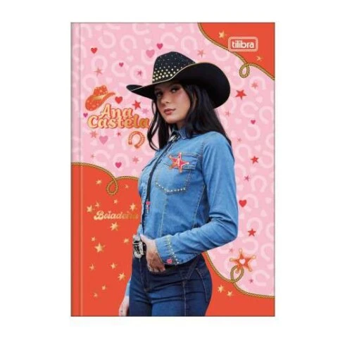 Caderno Brochurao Ana Castela 80 Folhas - Tilibra Caderno Brochurao Ana Castela 80 Folhas - Tilibra