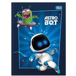 Caderno Brochurão Astro Bot 80 folhas - Tilibra