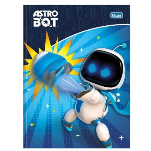 Caderno Brochurão Astro Bot 80 folhas - Tilibra Caderno Brochurão Astro Bot 80 folhas - Tilibra